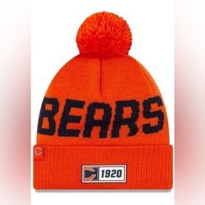 Chicago Bears NFL Beanie , Orange and BLUE.